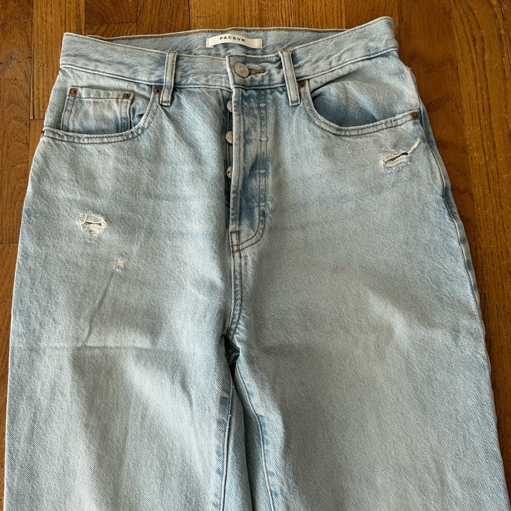 Pacsun Light Blue Women's Relaxed Jeans